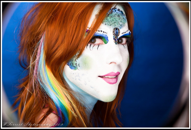 Female model photo shoot of Vicki M Bodypaint by WForrest Photography in Dartmouth