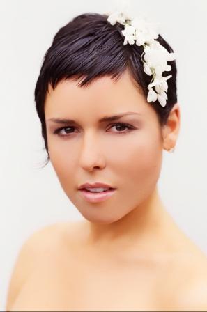 Female model photo shoot of Star Makeup Studio