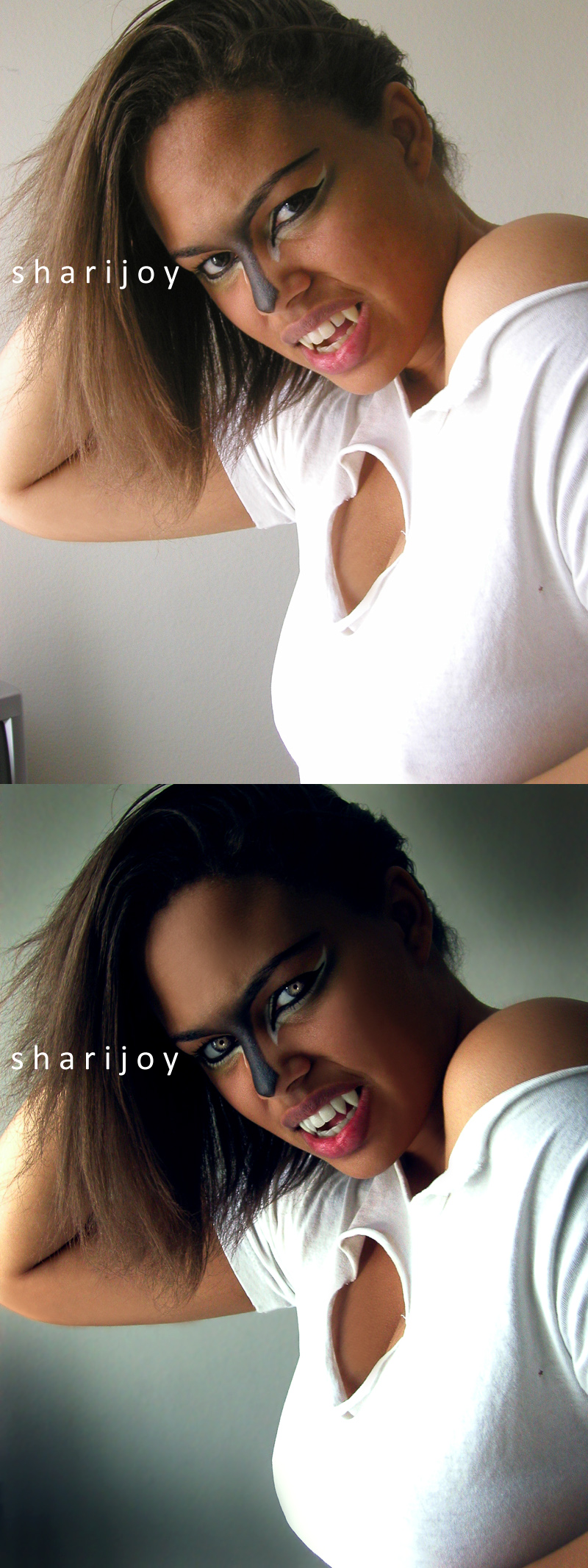 Female model photo shoot of Shari Joy Retouching in Hollywood