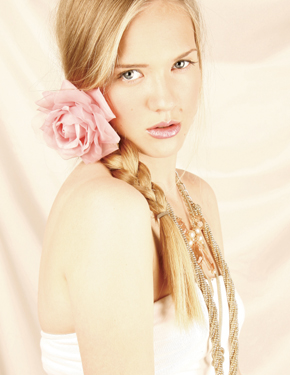 Female model photo shoot of Philippa Make-Up
