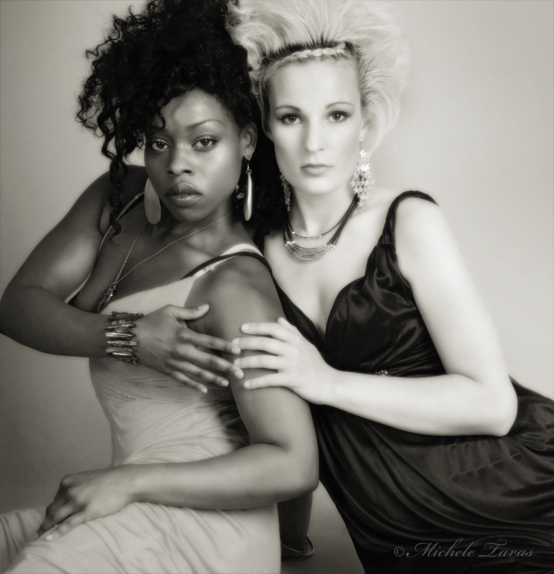 Female model photo shoot of Jahnaya and Christine Hagen by Michele Taras photog