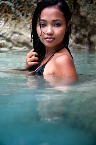 Female model photo shoot of Sophia Saraswat by Island Lime