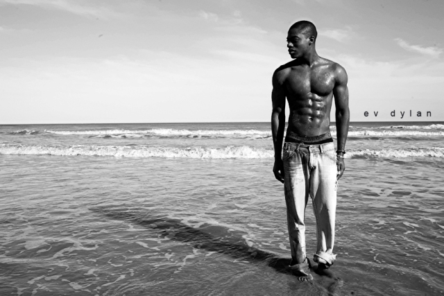Male model photo shoot of B Arvie by Ev Dylan in Beach