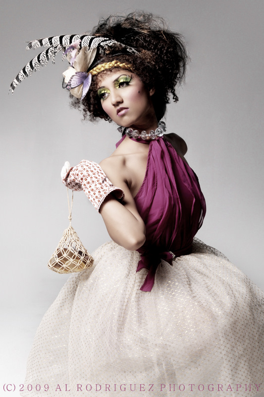Female model photo shoot of Ms Arpita by Al Rodriguez , hair styled by Felipe G, makeup by Mariluz West