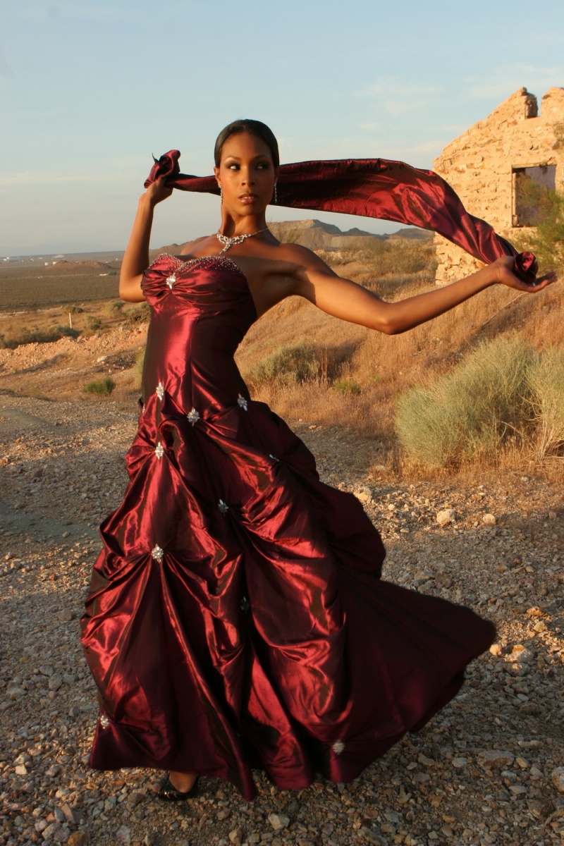 Female model photo shoot of Sharee Stilts English in Cali