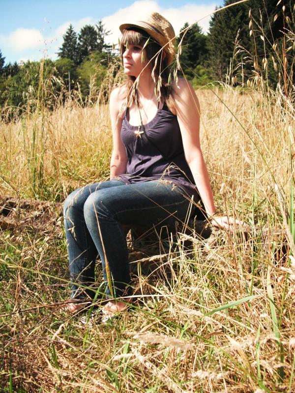 Female model photo shoot of Alexandria Vaughn in Otis,Oregon