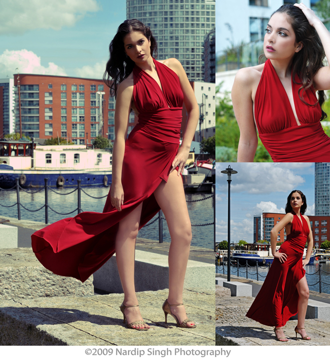 Female model photo shoot of Joelle Jane Marshall by Nardip in Canary Wharf