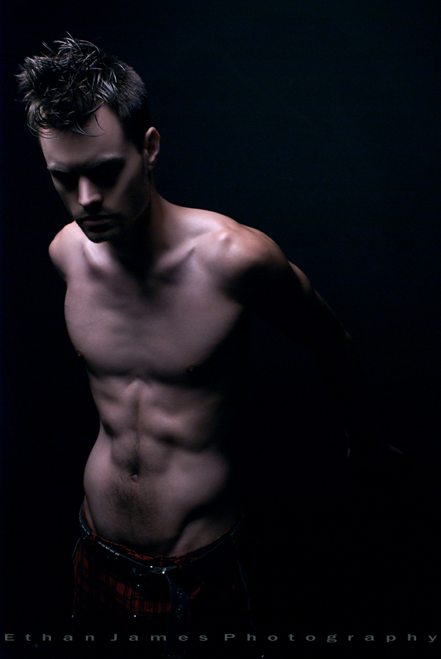 Male model photo shoot of James Foglesong by ethan james photography