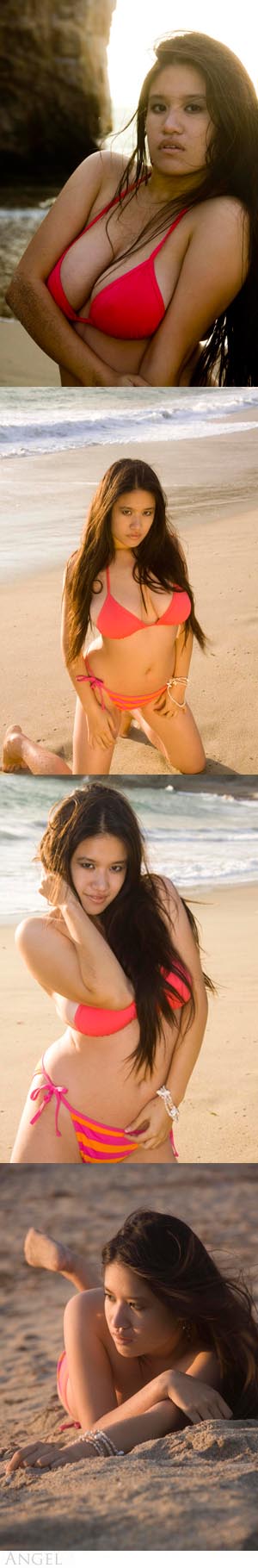 Male and Female model photo shoot of Yellowcanon and Angel Beauty Love in Santa Cruz