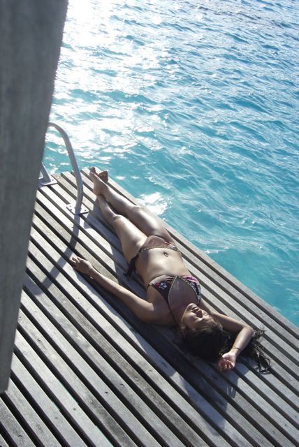 Male model photo shoot of Brian Maris in Bora Bora