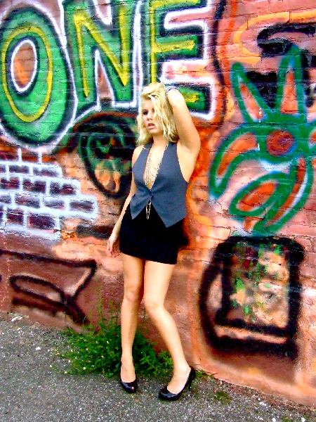 Female model photo shoot of Tara  Gast in Downtown Columbus