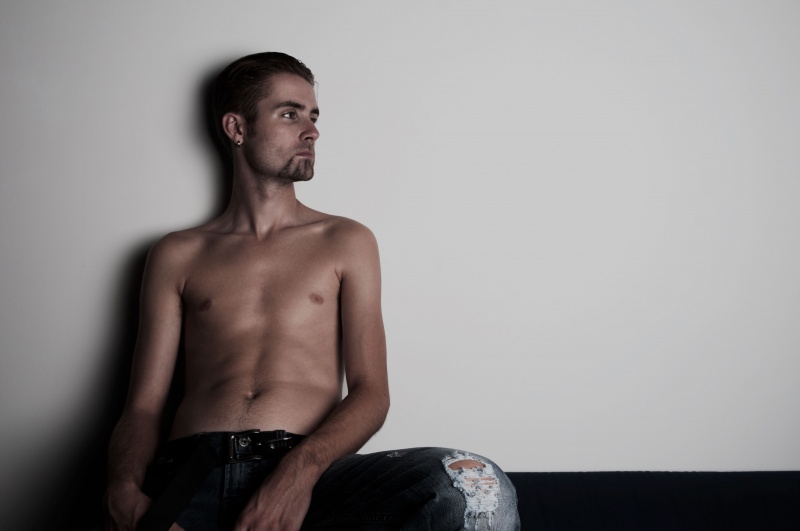 Male model photo shoot of Greg Moar by Eric Nguyen Photography