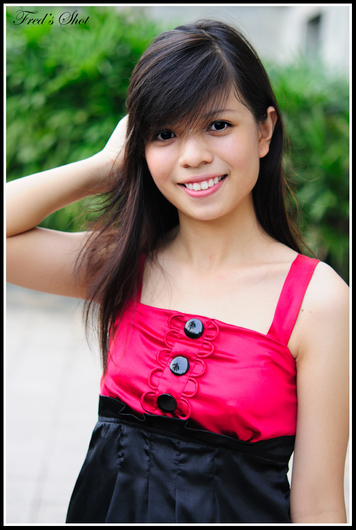 Female model photo shoot of Xinhui