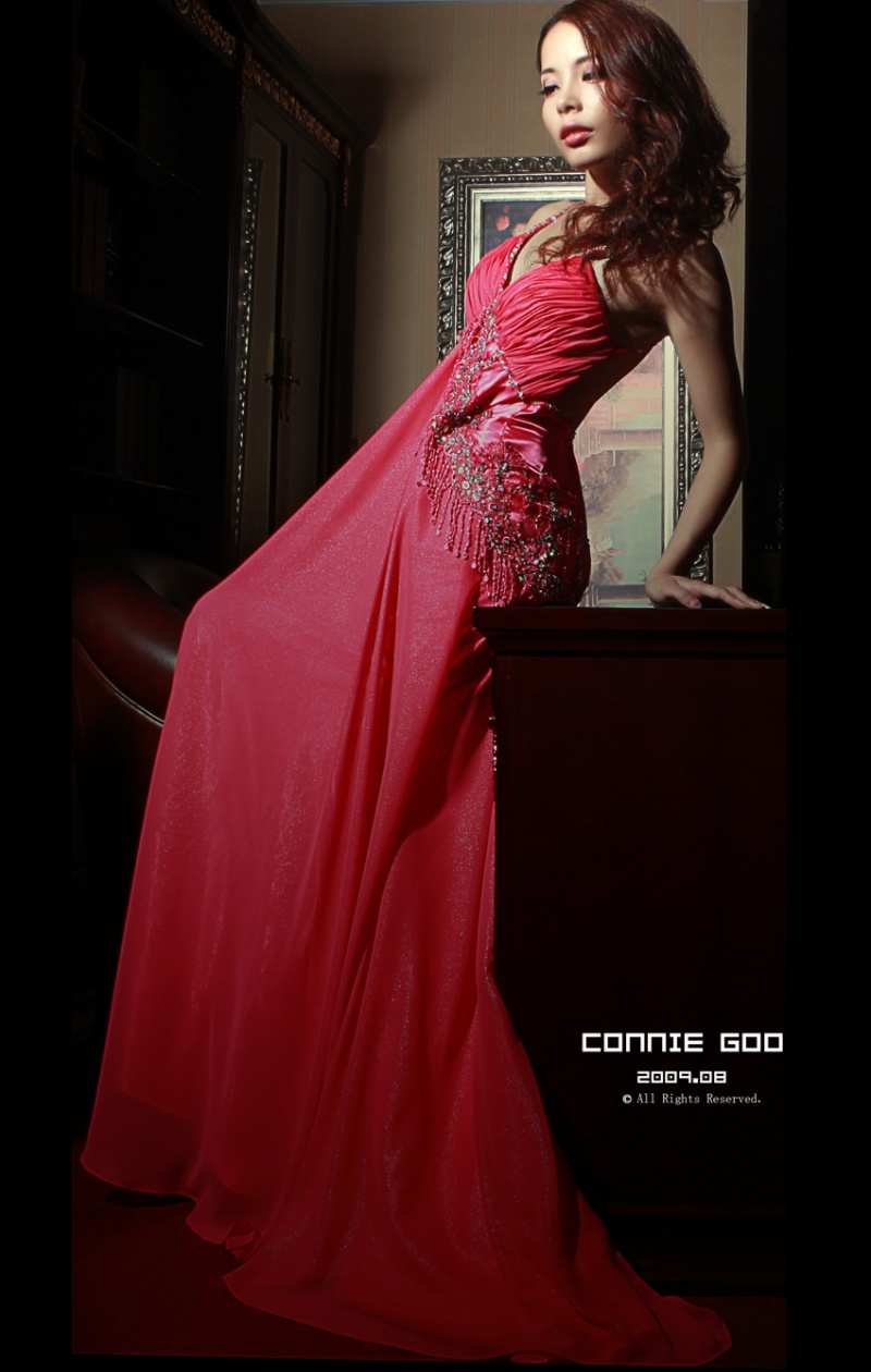 Female model photo shoot of Connie Goo in Shanghai Qiangzi studio  .Kunshan