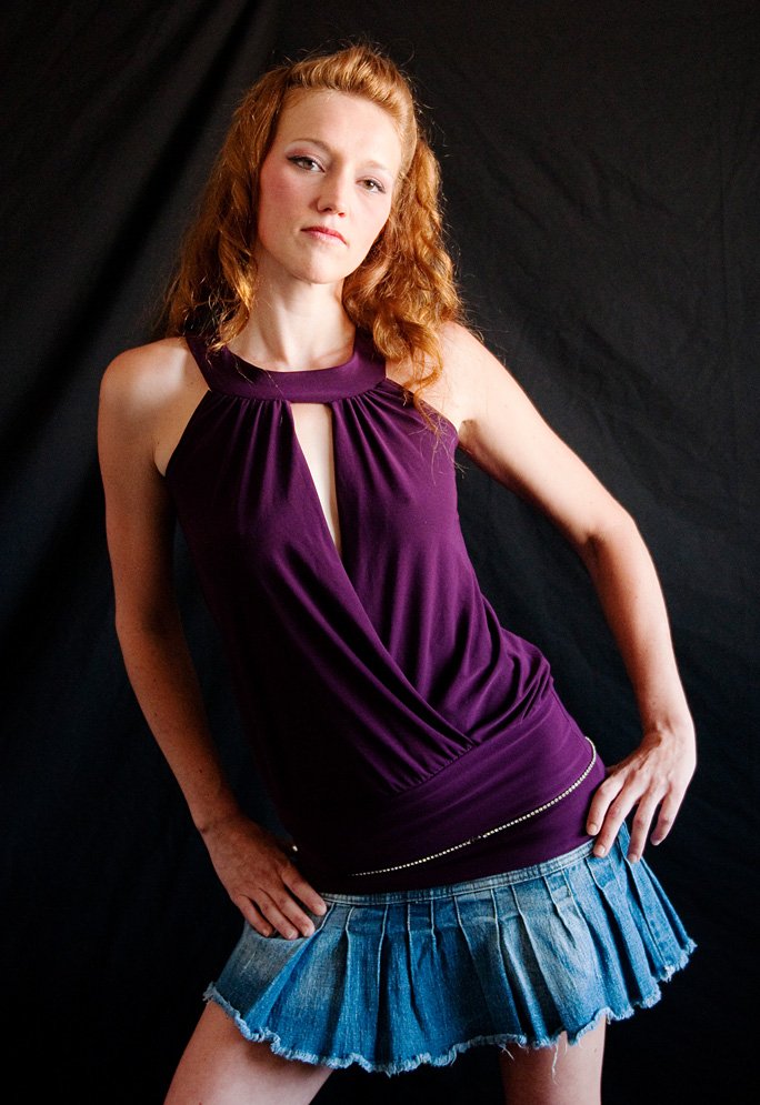 Female model photo shoot of Miranda Starr by Anderson Enterprises in Medford Oregon