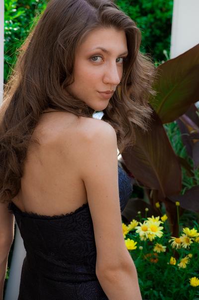 Female model photo shoot of Katie Della Terza by VisionPortrait