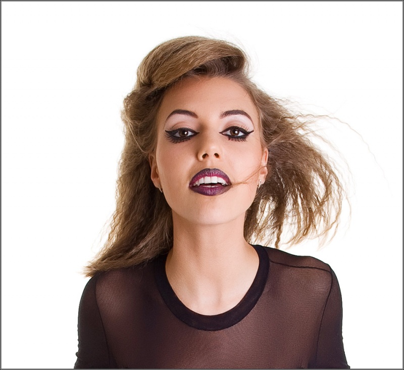 Female model photo shoot of Natasha Shahova by Irish Rabbit, hair styled by Nat-Nat