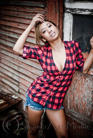 Female model photo shoot of KMN in Magna