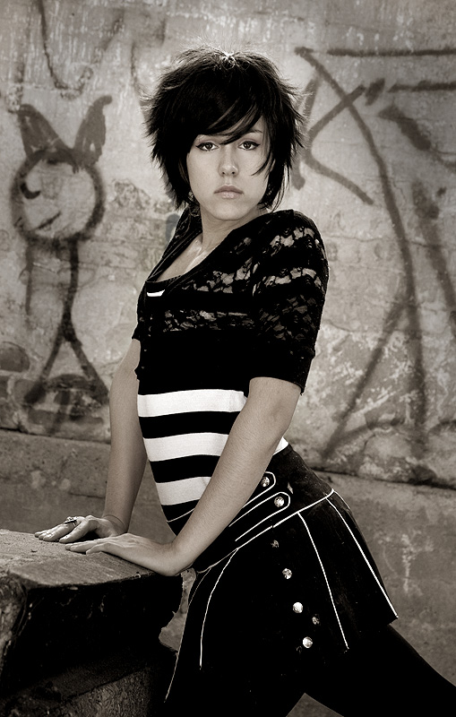 Female model photo shoot of Tamsin Lee by James Brey