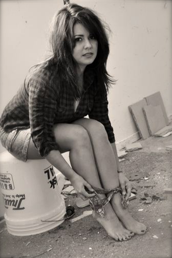 Female model photo shoot of Juliana Montoya by Classic Rock Photos