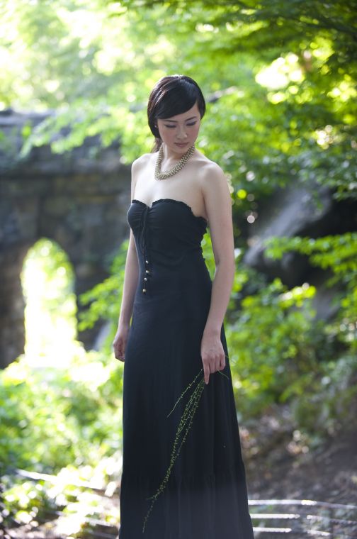 Female model photo shoot of Shirley Meng in Central Park