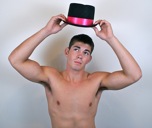 Male model photo shoot of Travis Norwood by HAT MEN