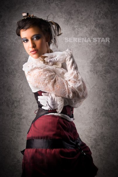 Female model photo shoot of Nicola Olivia by Serena Star Photography, makeup by Zarah Arlene, clothing designed by Berit New York