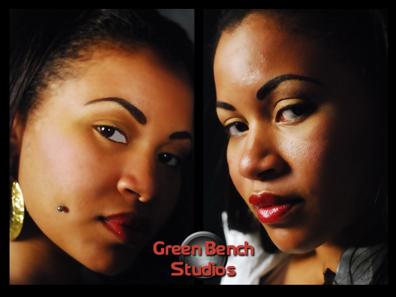 Male and Female model photo shoot of Green Bench Studios and Vida Alicia