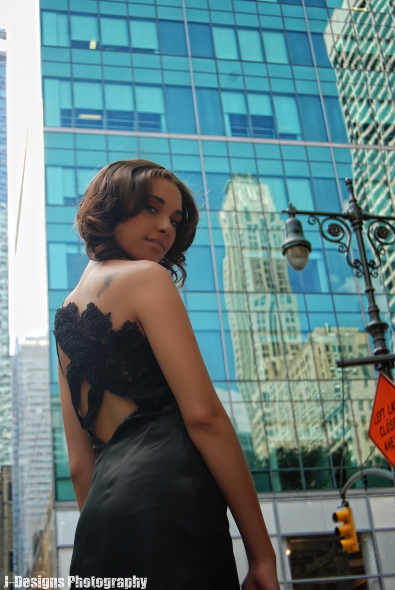 Female model photo shoot of Loren Moore and Sheila J by JDesign in Bryant Park, hair styled by Treasa Manigault