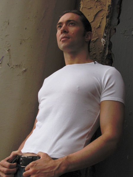 Male model photo shoot of Carl Owens - model in Coney Island boardwalk