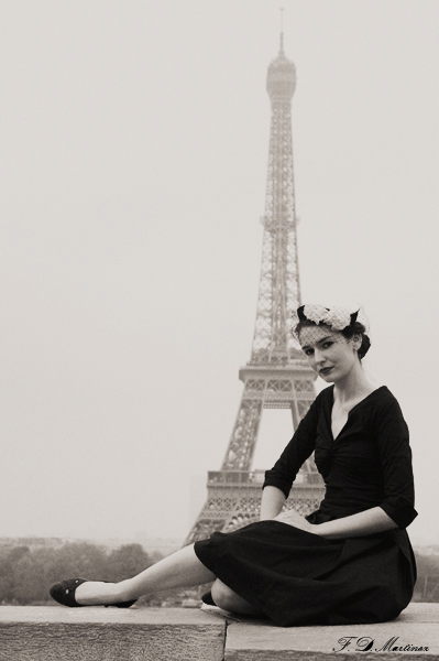 Female model photo shoot of Larrrah by flora deborah in Paris, hair styled by Jaja Radzwan - Studio53
