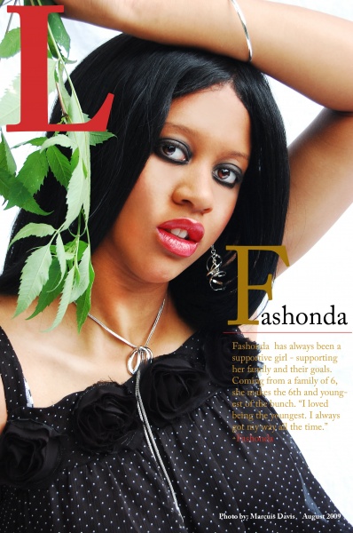 Female model photo shoot of Fashonda