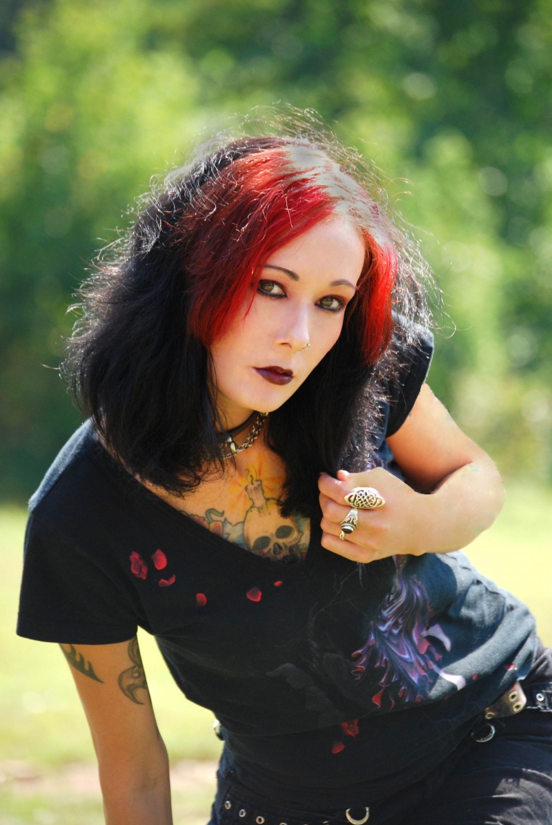 Female model photo shoot of Mattie Lee and Amy Nightshade in Kernersville, NC