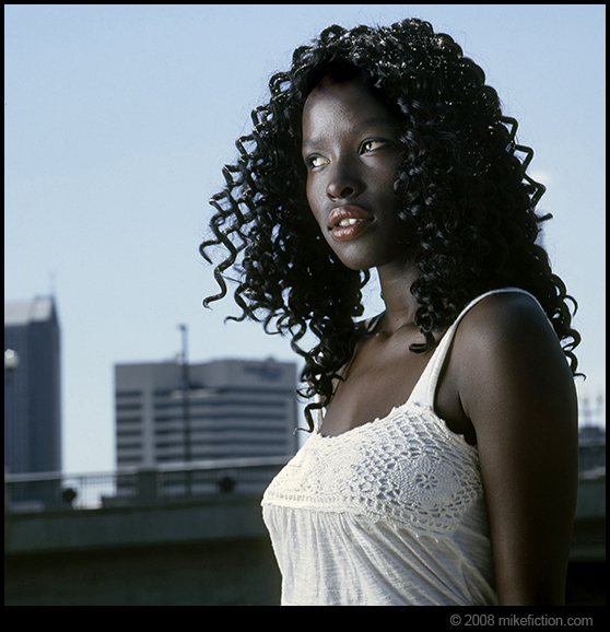 Female model photo shoot of MayaNoor and Gloria Nyaega by Mike Fiction in Columbus, Ohio