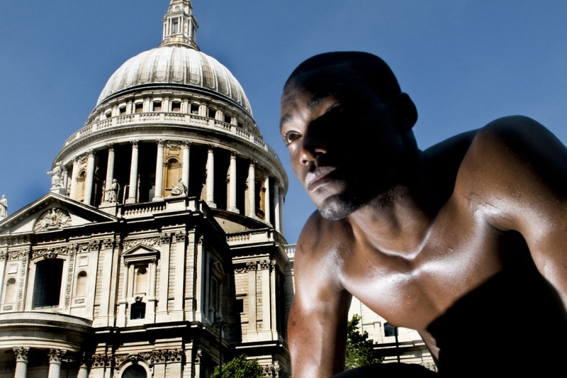 Male model photo shoot of danmccurry and Emmanuel Ikoro in St Pauls, London