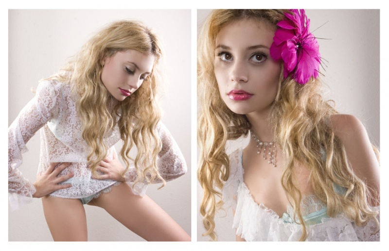 Female model photo shoot of MU and Hair Art by MB