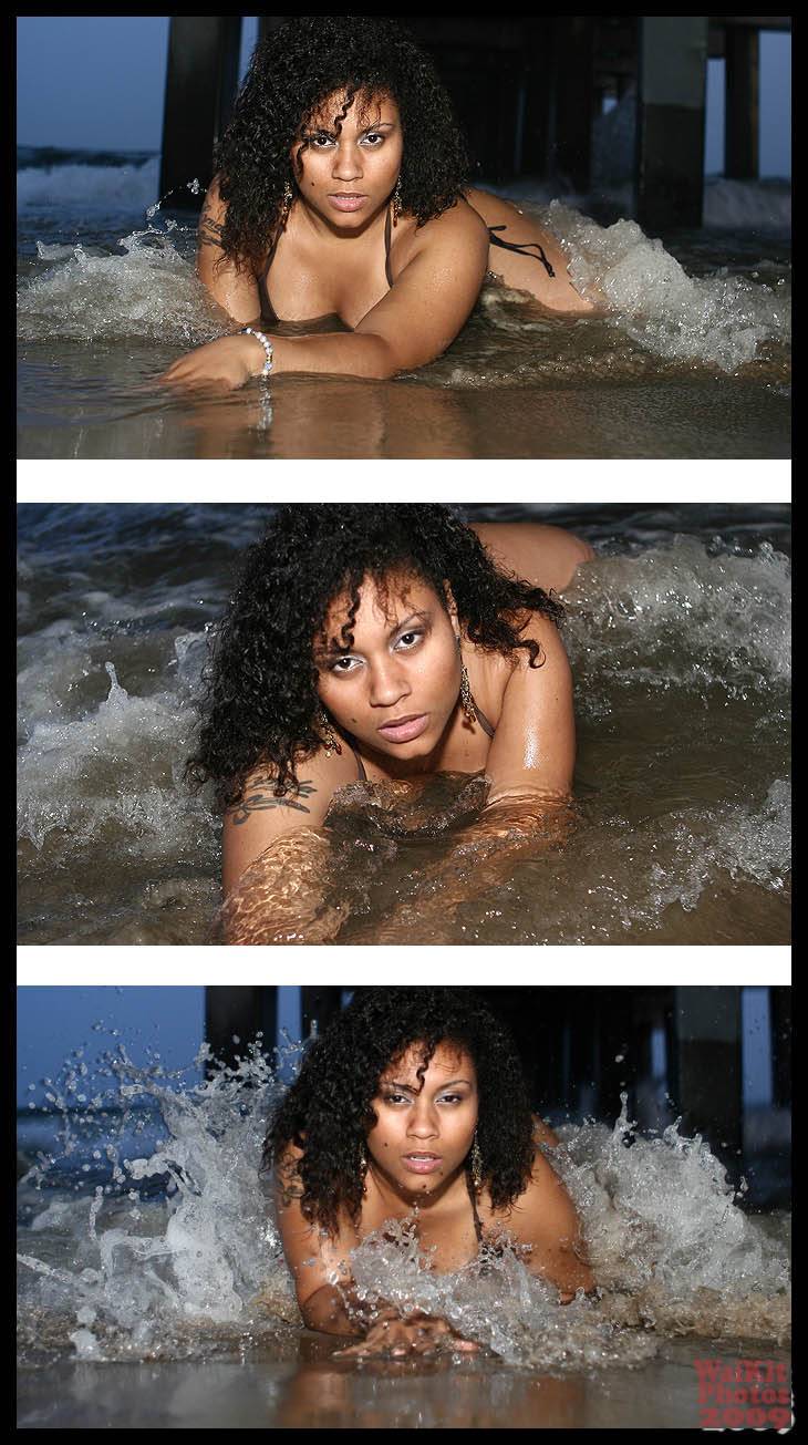 Female model photo shoot of Amelia Harlaquin in Coney Island