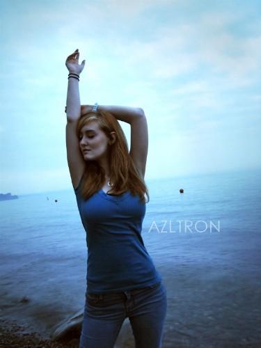 Female model photo shoot of Sarra Sonic by AZLTRON