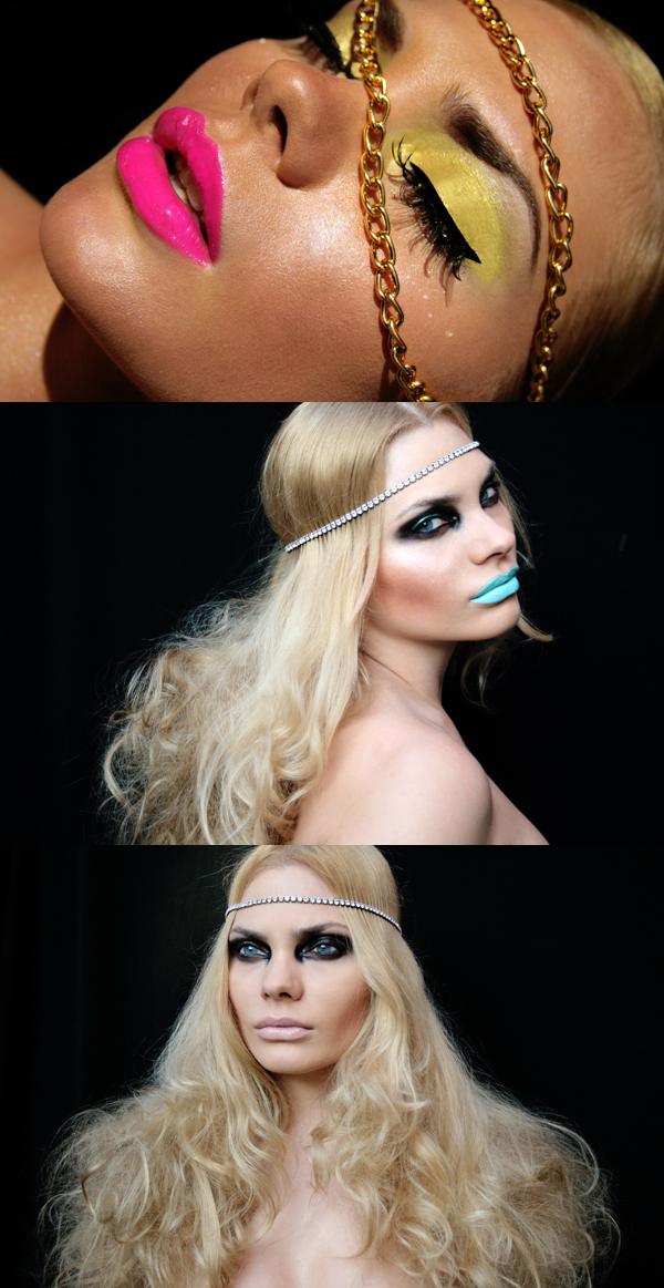 Female model photo shoot of Michelle Scott Makeup in Brooklyn