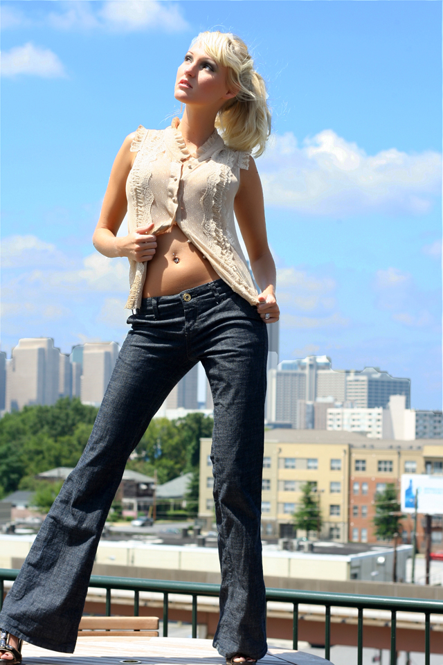Female model photo shoot of Jecika S by nrvphotography in the stack lofts