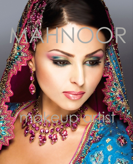 Female model photo shoot of Mahnoor Makeup Artist in Asiana Magazine Shoot, London