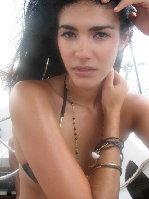 Female model photo shoot of Shirleymarceca in Boat Miami Beach