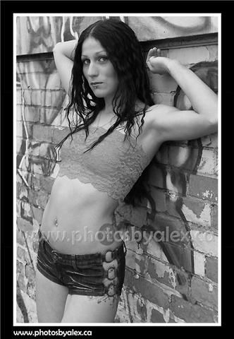 Female model photo shoot of Lexy RedLine
