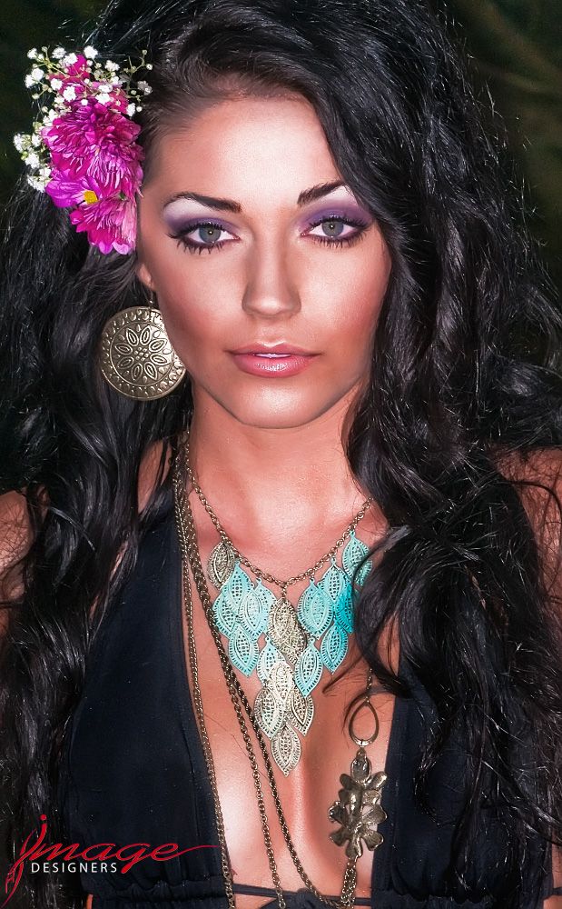 Female model photo shoot of Bridget Barry by Image Designers in Half Moon Bay, makeup by Marisol MaK3uP  N  HaIR