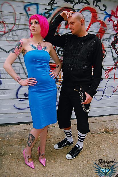 Male and Female model photo shoot of J Sin and Elizabeth Voorhees