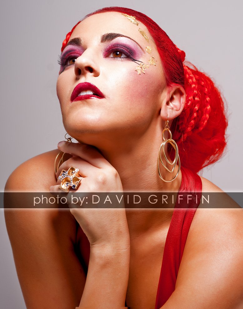 Female model photo shoot of Monica hair-mua and JAColli by DGriffin Photography in Smash Box Studios (Long Beach, CA)