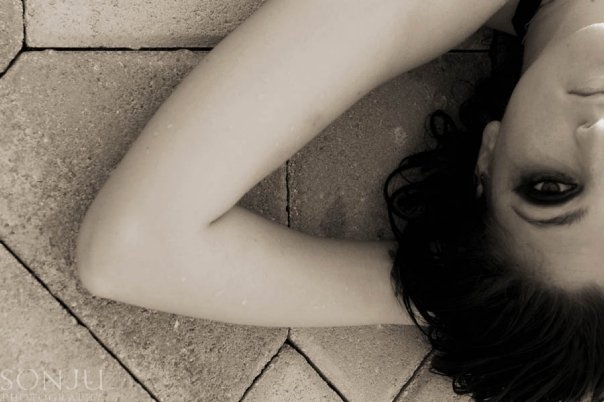 Female model photo shoot of Ashley Thaler by Sonju Photography, makeup by martha borowska
