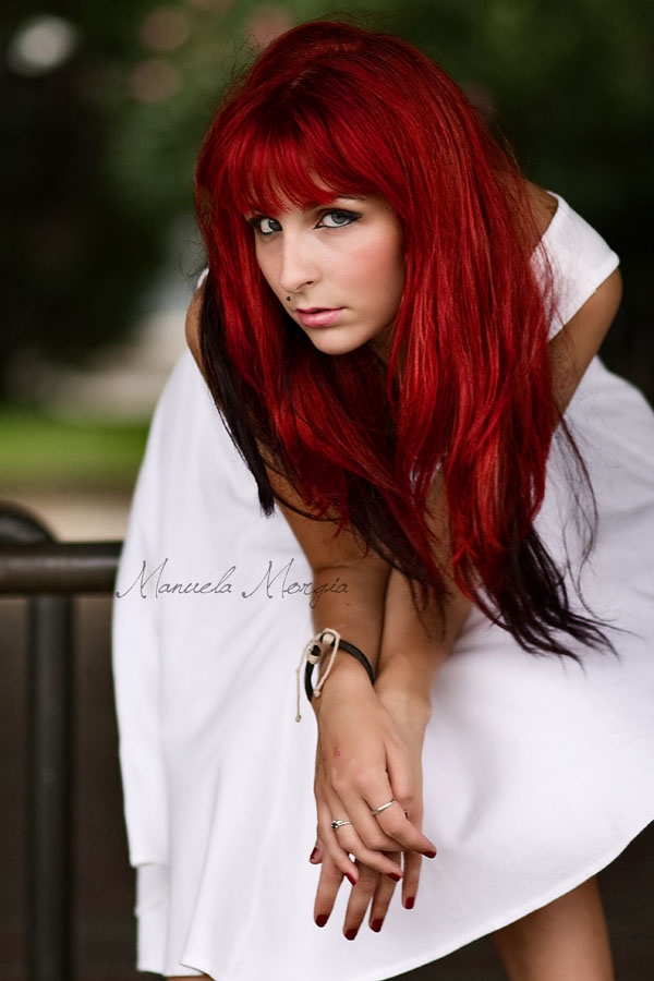 Female model photo shoot of Gingered by Manuela Morgia