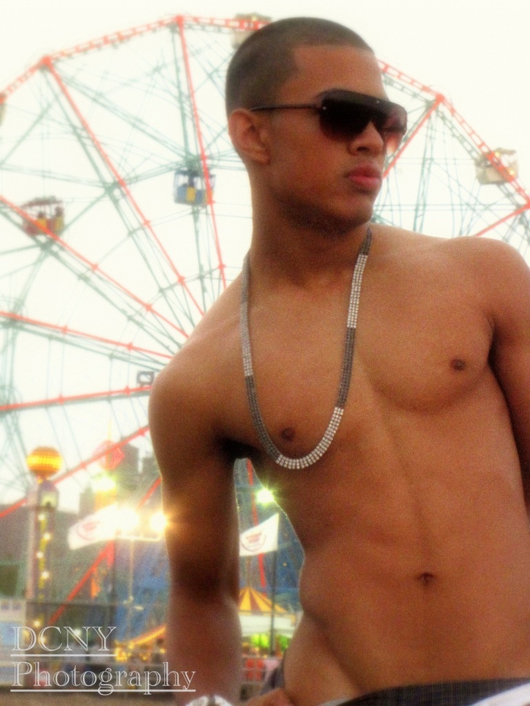 Male model photo shoot of DCNY-Photography and Stino in Coney Island