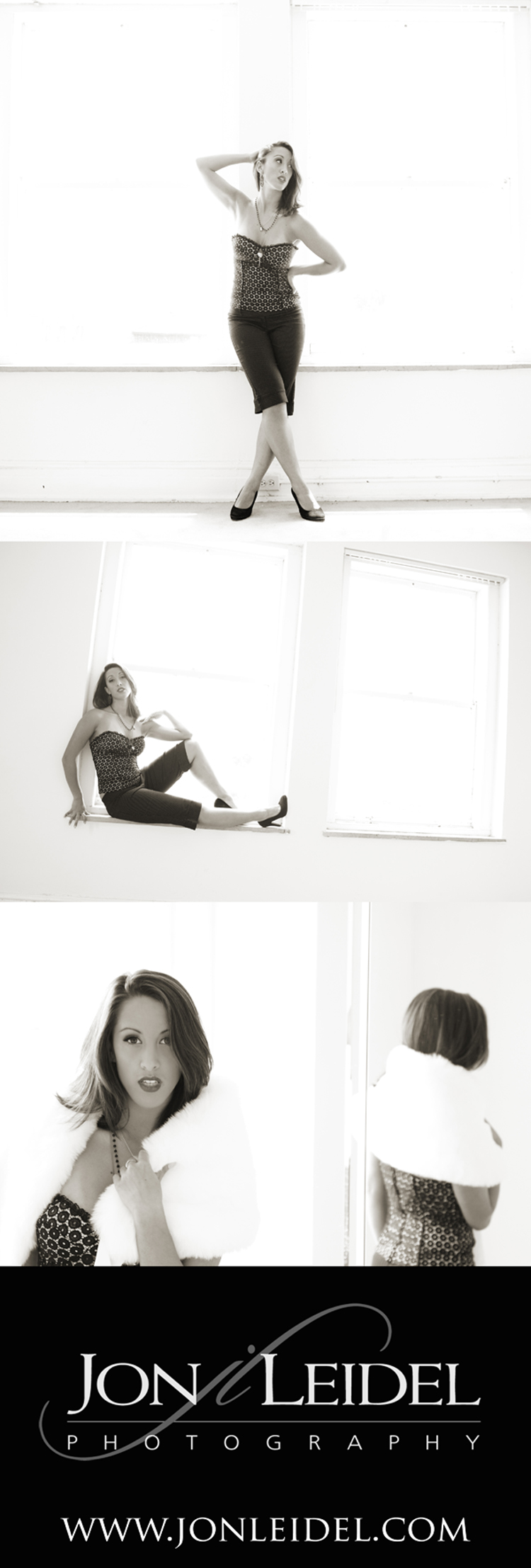 Male and Female model photo shoot of Jon Leidel Photography and Grace James in Studio